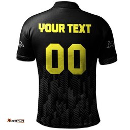 Penrith Panthers Polo Shirt Logo Sport Ombre - NRL