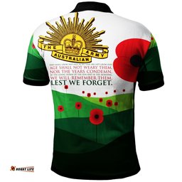 Polo Shirt - We Will Remember Them