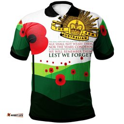 Polo Shirt - We Will Remember Them