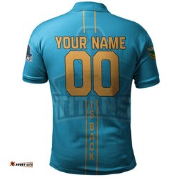 Gold Coast Titans Polo Shirt Personalized Rugby For Fan - NRL