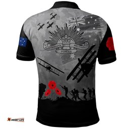 Anzac Polo Shirt - Lest We Forget