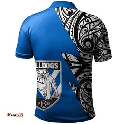 Canterbury-Bankstown Bulldogs Polo Shirt Maori Original- NRL
