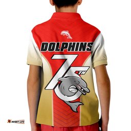 Dolphins Rugby Polo Shirt Since 1947 Dynamic Version