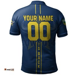 North Queensland Cowboys Polo Shirt Personalized Rugby For Fan - NRL