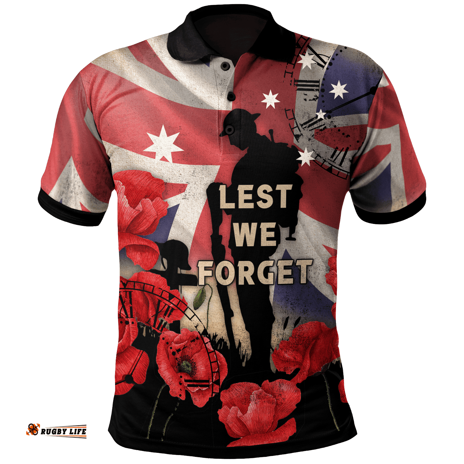 Anzac Polo Shirts - A Day We Will Never Forget