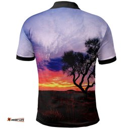 Polo Shirt, Australia Sky View - The Forest is Growing
