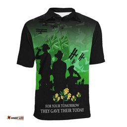 Polo Shirt - Anzac Shirt Lest We Forget Ver02 - Unisex