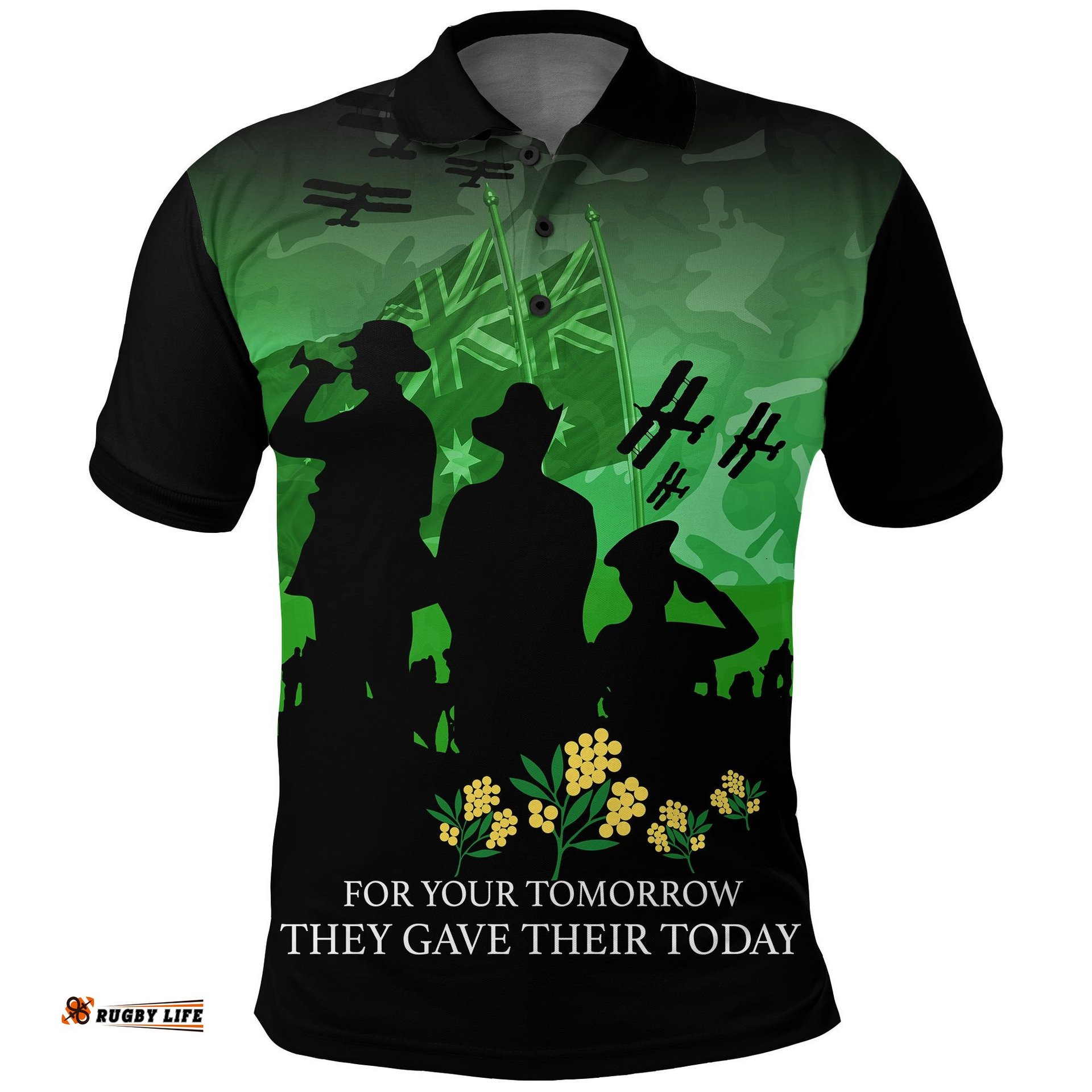 Polo Shirt - Anzac Shirt Lest We Forget Ver02 - Unisex