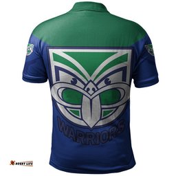 New Zealand Warriors Polo Shirt Drinking style - NRL