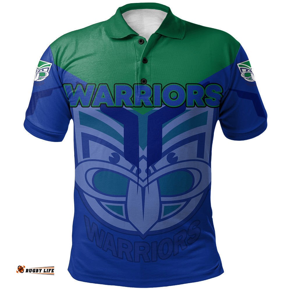 New Zealand Warriors Polo Shirt Drinking style - NRL