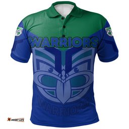 New Zealand Warriors Polo Shirt Drinking style - NRL