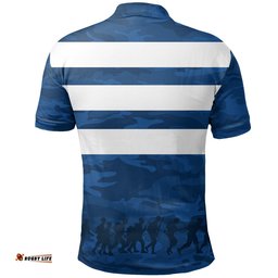 Cats Polo Shirt Anzac Day Army Patterns