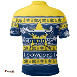 North Queensland Cowboys Polo Shirt Christmas 2021