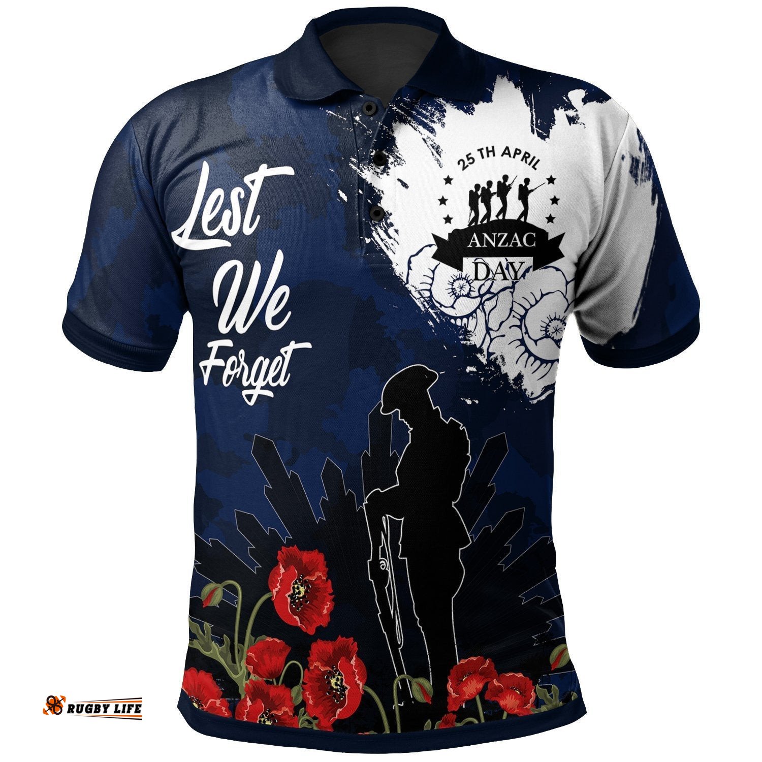 Anzac Day Polo Shirt- Australia Anzac Day