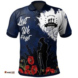 Anzac Day Polo Shirt- Australia Anzac Day