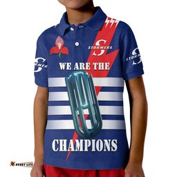 Stormers Rugby Union Champion Polo Shirt Africa Pattern
