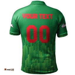 South Sydney Rabbitohs Polo Shirt Logo Sport Ombre - NRL