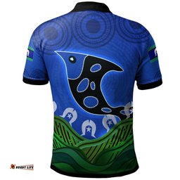 Polo Shirt - Torres Strait Dot Patterns