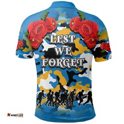 Anzac Day Polo Shirt Titans Army Style