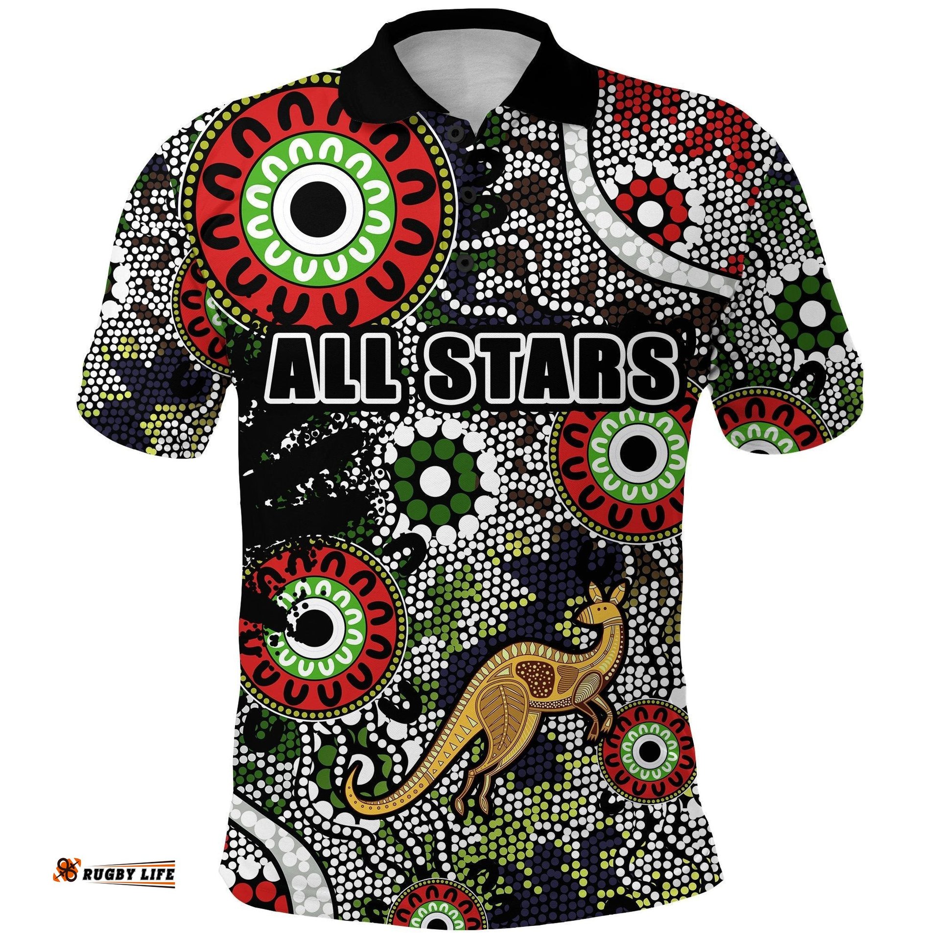 Indigenous Polo Shirt All Stars