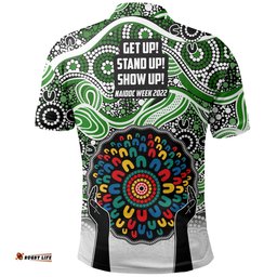 Rabbitohs Rugby Polo Shirt NAIDOC Week 2021 No.1