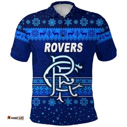 Custom Personalised Rovers Football Club Polo Shirt Christmas Simple Style