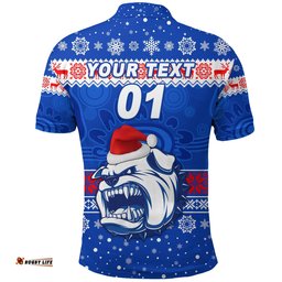 Custom Personalised Hermannsburg Western Aranda Bulldogs Football Club Polo Shirt Christmas Simple Style