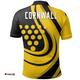 Cornwall Rugby Polo Shirt Simple Version