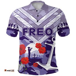 Freo Anzac Day Polo Shirt Fremantle