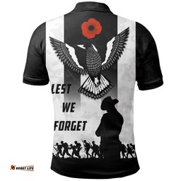 Magpies Anzac Day Polo Shirt