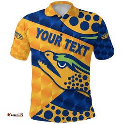 Custom Personalised Parramatta Polo Shirt Eels Sporty Style