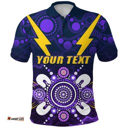 Custom Personalised Storm Indigenous Polo Shirt Melbourne