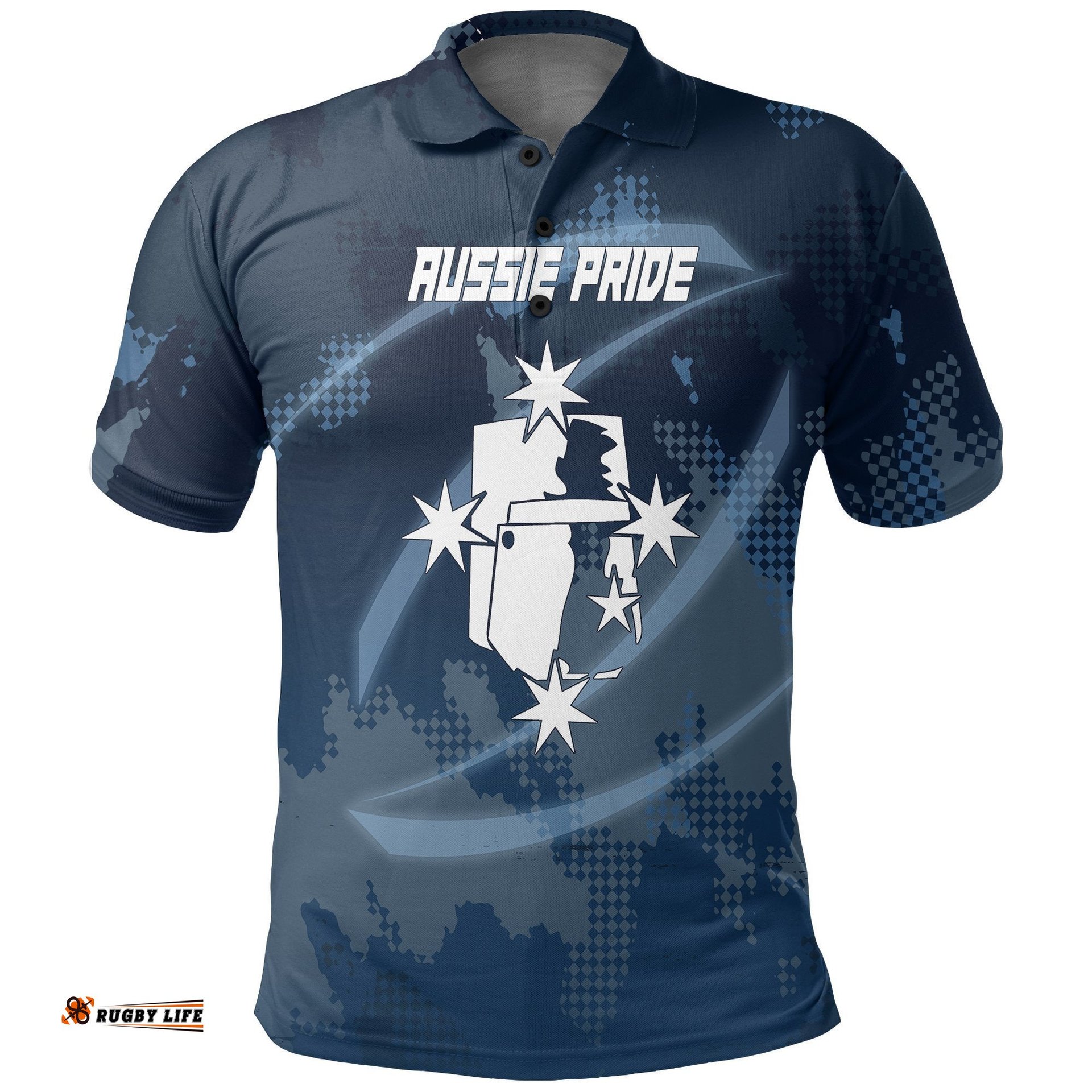 Polo Shirt - Australian Coat Of Arms Shirt Aussie Pride - Unisex