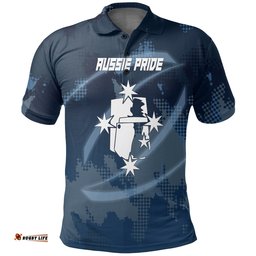 Polo Shirt - Australian Coat Of Arms Shirt Aussie Pride - Unisex
