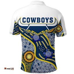 Cowboys Polo Shirt North Queensland Indigenous