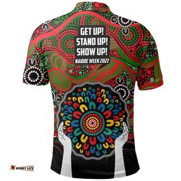 Rabbitohs Rugby Polo Shirt NAIDOC Week 2022 No.2