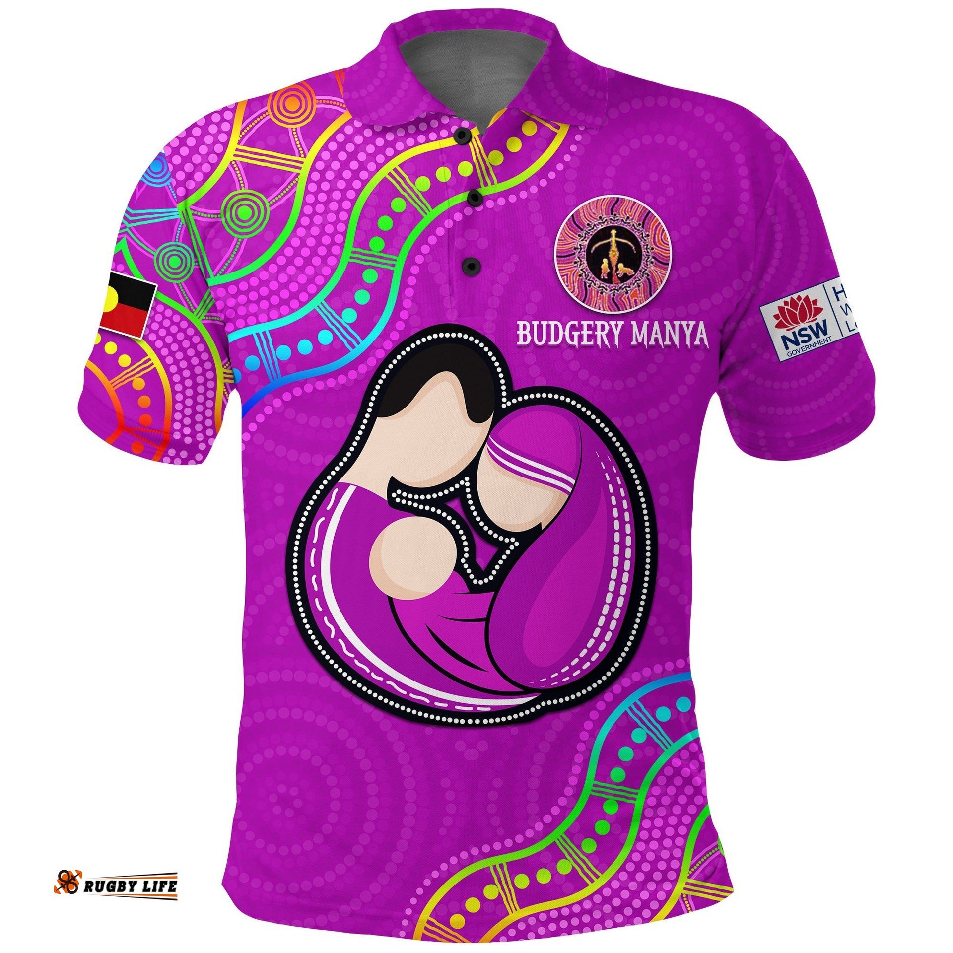 NSW Local Health District Polo Shirt Mix Aboriginal