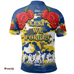 Anzac Day Polo Shirt Eels Army Style No.1