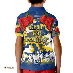 Anzac Day Polo Shirt Eels Army Style No.1