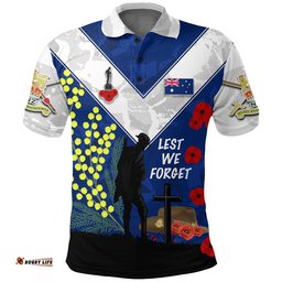 Custom Australia Anzac Lest We Forget 2023 Polo Shirt