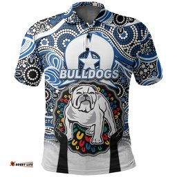 Bulldogs Rugby Polo Shirt NAIDOC Week 2022