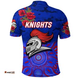Knights ANZAC Polo Shirt Indigenous Vibes