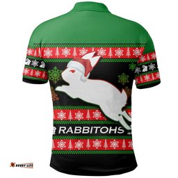 South Sydney Rabbitohs Polo Shirt Christmas 2021 Color 1