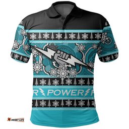 Port Adelaide Christmas Polo Shirts 2021 Style