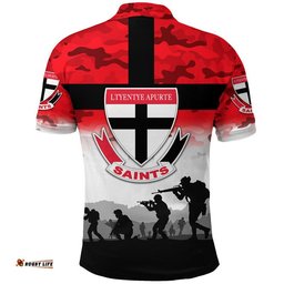Ltyentye Apurte ANZAC Polo Shirt Simple Style - Saints