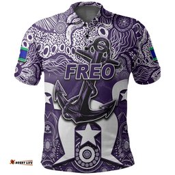 Custom Personalised Dockers Australian Football Torres Strait Islanders Mix Aboriginal Polo Shirt