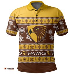 Hawks Polo Shirt Christmas 2021 Style