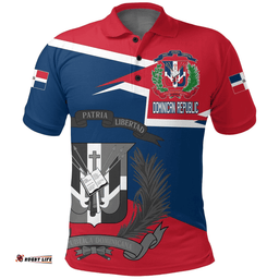 Dominican Republic Coat Of Arms Polo Shirt