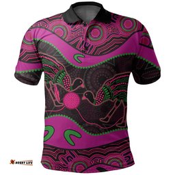 Emu Aboriginal Polo Shirt Style No.4