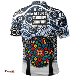 Cowboys Rugby Polo Shirt NAIDOC Week 2022 No.1